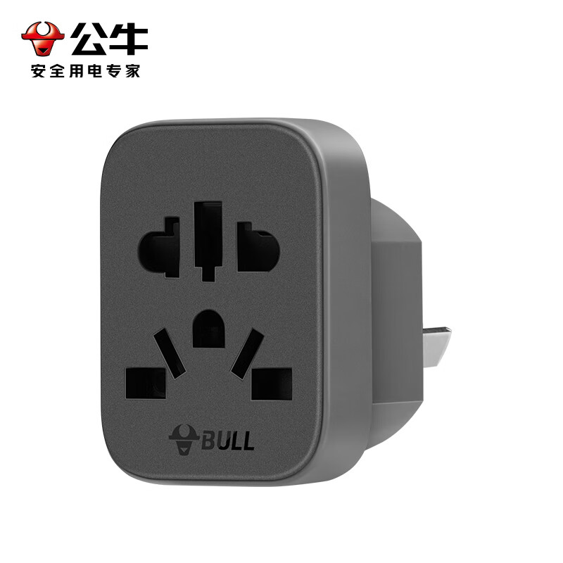 公牛 GN-L11 公牛（BULL） GN-L11 国标转换插头 多功能国标转澳标美标英标欧标插座