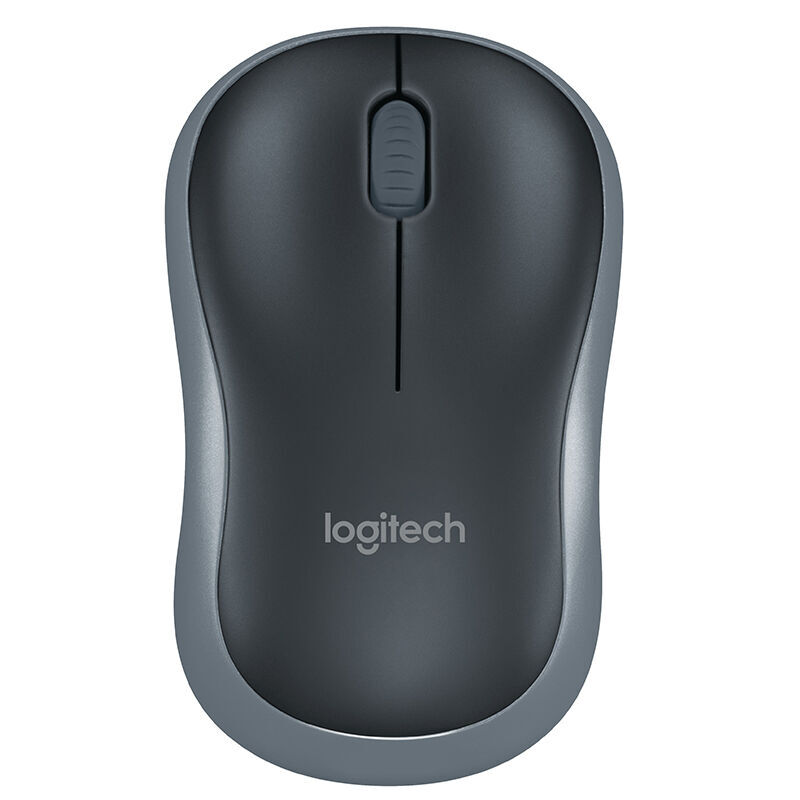 罗技 M186  黑色灰边 罗技（Logitech） M186  黑色灰边 无线鼠标 2.4G接收器