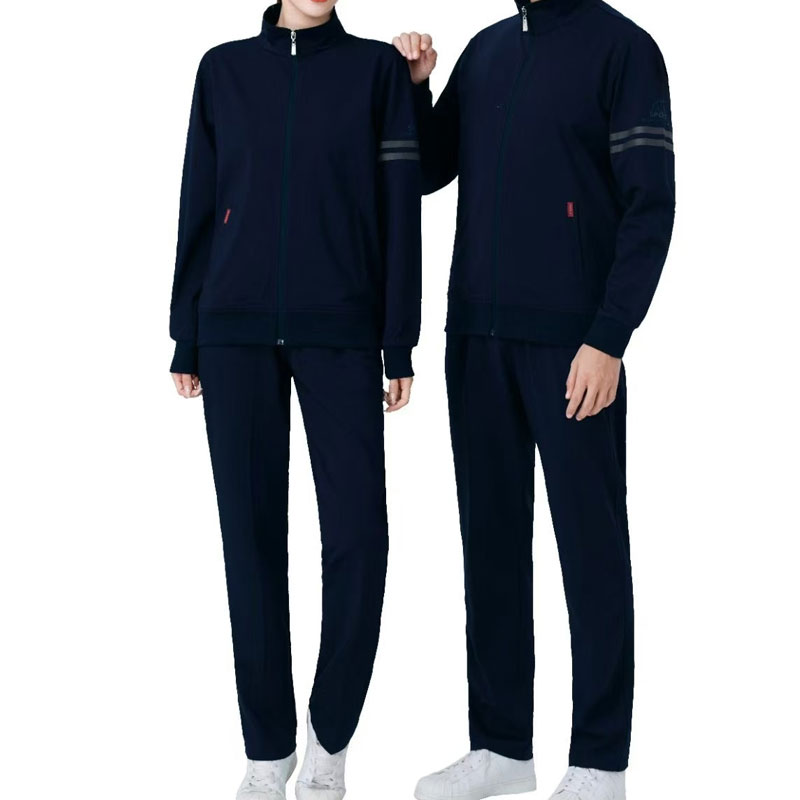禾义 工作服装 工作服套装 禾义 工作服套装 禾义（HEYI） 工作服套装 罗马棉面料 黑色 